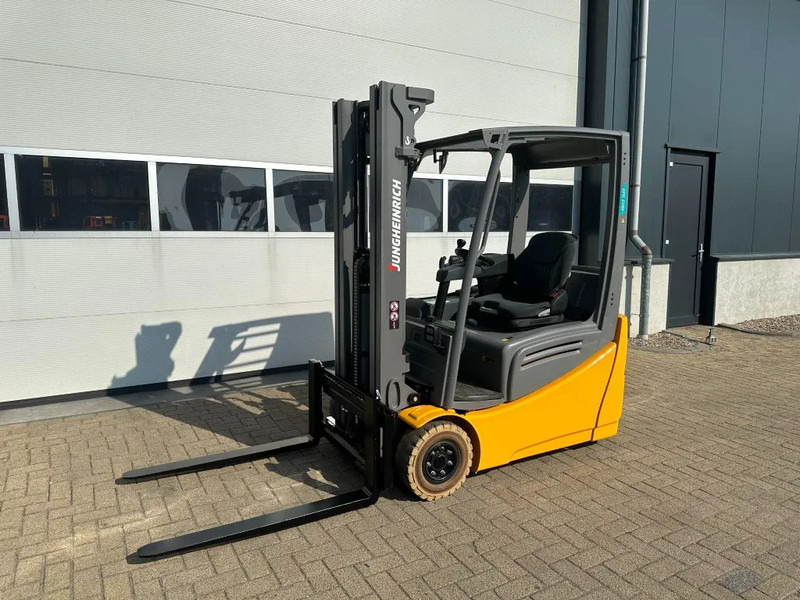 Chariot élévateur électrique Jungheinrich EFG 216K 1.6 ton Triplex Freelift Sideshift Elektra Heftruck Accu 2020: photos 19