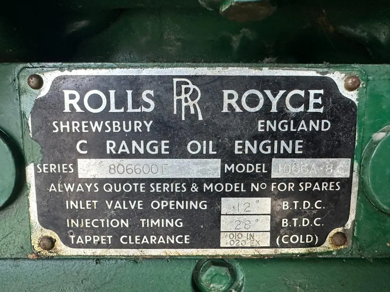 Rolls-Royce 1066A - 8 Leroy Somer 225 kVA Silent noodstroom generatorset ex Emergency - Groupe électrogène: photos 3 Rolls-Royce 1066A - 8 Leroy Somer 225 kVA Silent noodstroom generatorset ex Emergency - Groupe électrogène: photos 3