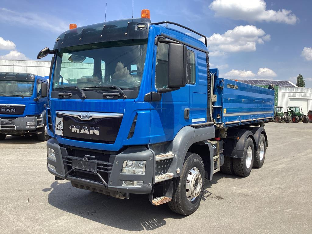 MAN TGS 26.440 6×4 BB - Camion benne: photos 1 MAN TGS 26.440 6×4 BB - Camion benne: photos 1