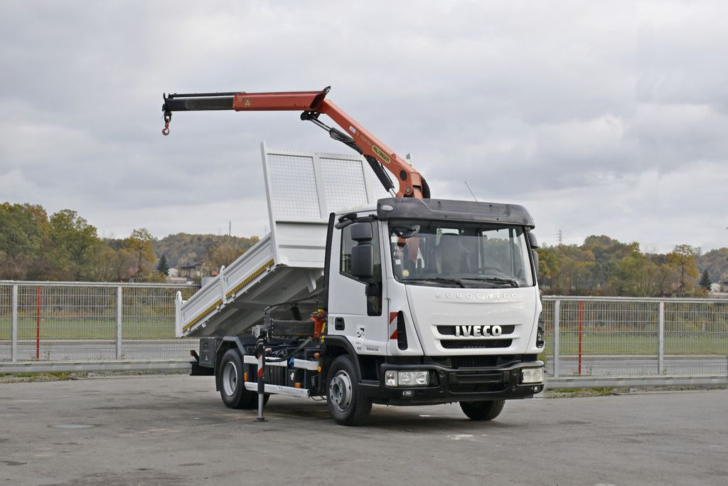 Iveco EUROCARGO 100E19 +PK 7001 H + FUNK * TOPZUSTAND - Camion grue, Camion benne: photos 2 Iveco EUROCARGO 100E19 +PK 7001 H + FUNK * TOPZUSTAND - Camion grue, Camion benne: photos 2