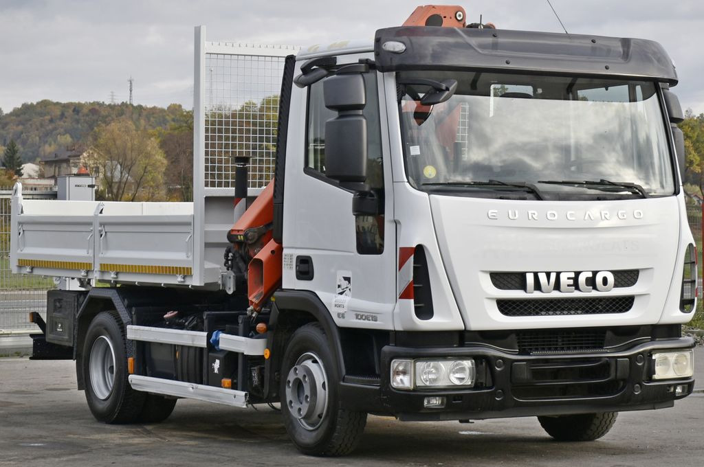 Iveco EUROCARGO 100E19 +PK 7001 H + FUNK * TOPZUSTAND - Camion grue, Camion benne: photos 4 Iveco EUROCARGO 100E19 +PK 7001 H + FUNK * TOPZUSTAND - Camion grue, Camion benne: photos 4