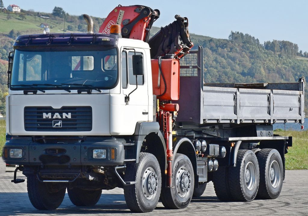 MAN 41.460 * KRAN * 8x8 ! TOPZUSTAND - Camion benne, Camion grue: photos 4 MAN 41.460 * KRAN * 8x8 ! TOPZUSTAND - Camion benne, Camion grue: photos 4