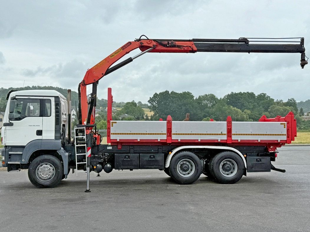 MAN TGA 26.400 * KIPPER 6,00m + PK 15500 * 6x4 * TOP - Camion grue: photos 5 MAN TGA 26.400 * KIPPER 6,00m + PK 15500 * 6x4 * TOP - Camion grue: photos 5