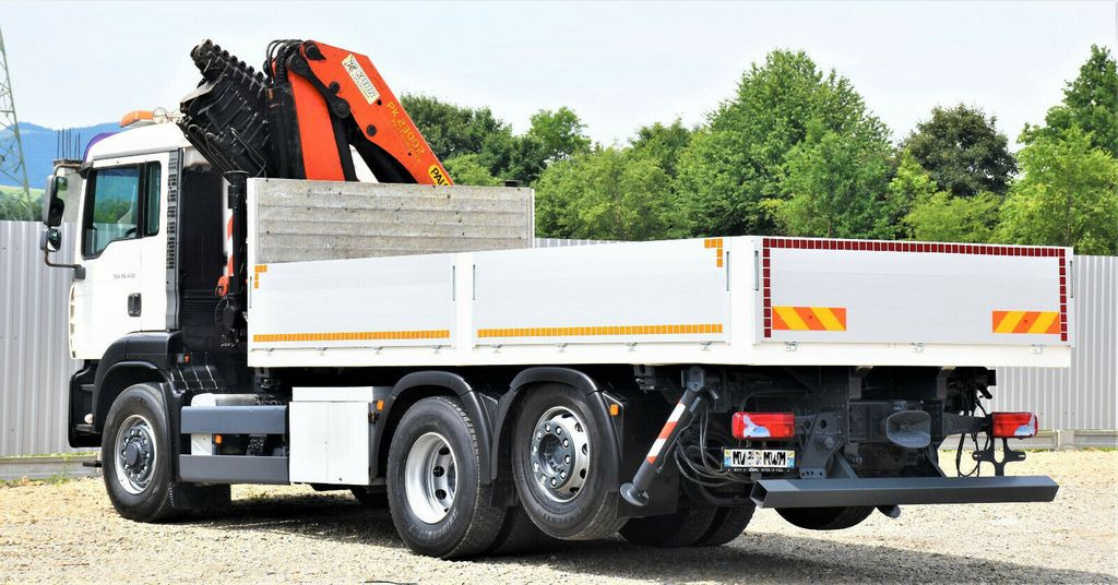 Camion grue MAN TGA 26.430 Pritsche 5,50m + KRAN + FUNK/6-4H2: photos 6