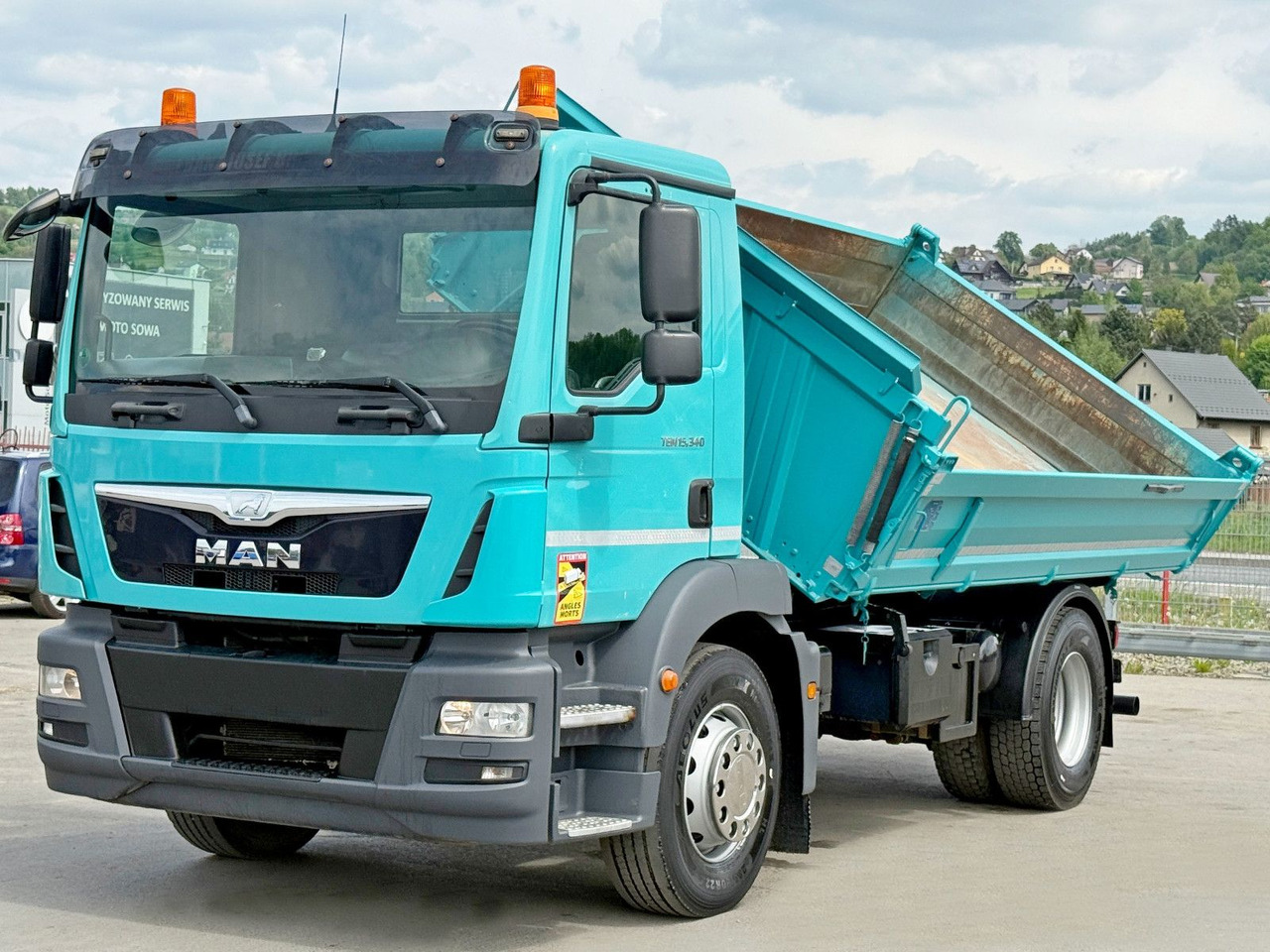 MAN TGM 15.340 * Kipper 4,60 m * TOPZUSTAND - Camion benne, Camion grue: photos 3 MAN TGM 15.340 * Kipper 4,60 m * TOPZUSTAND - Camion benne, Camion grue: photos 3