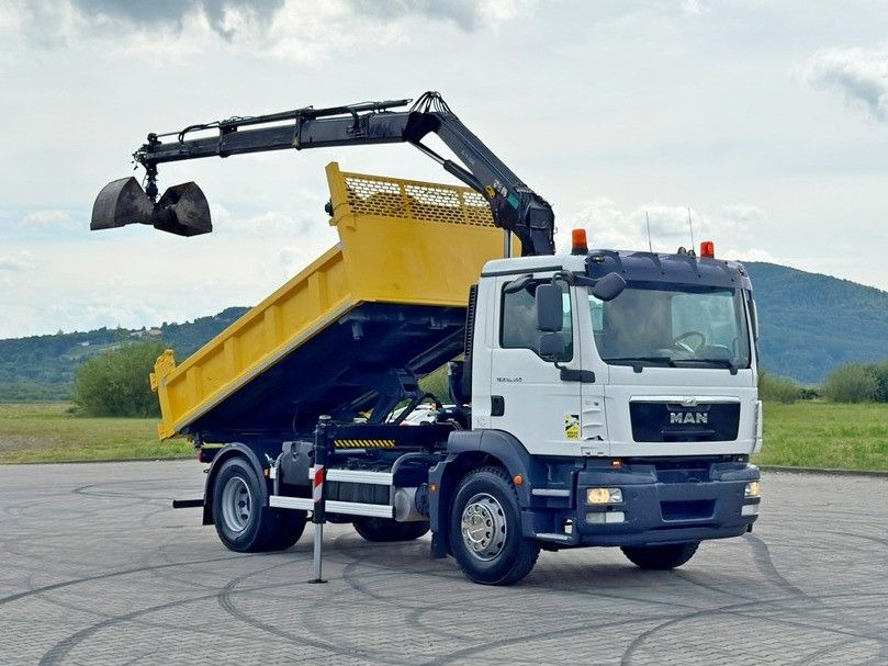 MAN TGM 18.340* KIPPER 4,05m*HIAB 111 B-2 HIDUO/FUNK - Camion benne, Camion grue: photos 2 MAN TGM 18.340* KIPPER 4,05m*HIAB 111 B-2 HIDUO/FUNK - Camion benne, Camion grue: photos 2