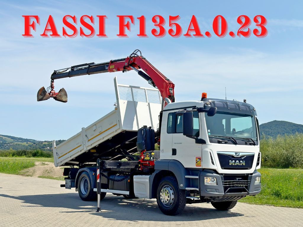 MAN TGS 18.360 * FASSI F135A.0.23 + FUNK * TOP - Camion grue: photos 1 MAN TGS 18.360 * FASSI F135A.0.23 + FUNK * TOP - Camion grue: photos 1
