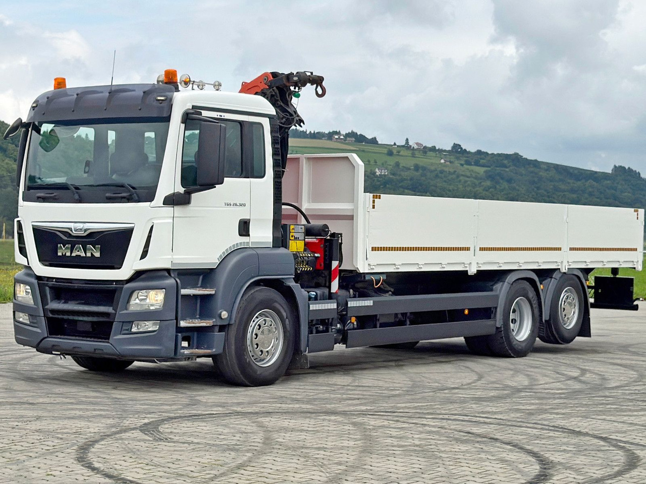 MAN TGS 26.320*PRITSCHE 7,50m /PK 19.001 SLD + FUNK - Camion grue: photos 4 MAN TGS 26.320*PRITSCHE 7,50m /PK 19.001 SLD + FUNK - Camion grue: photos 4
