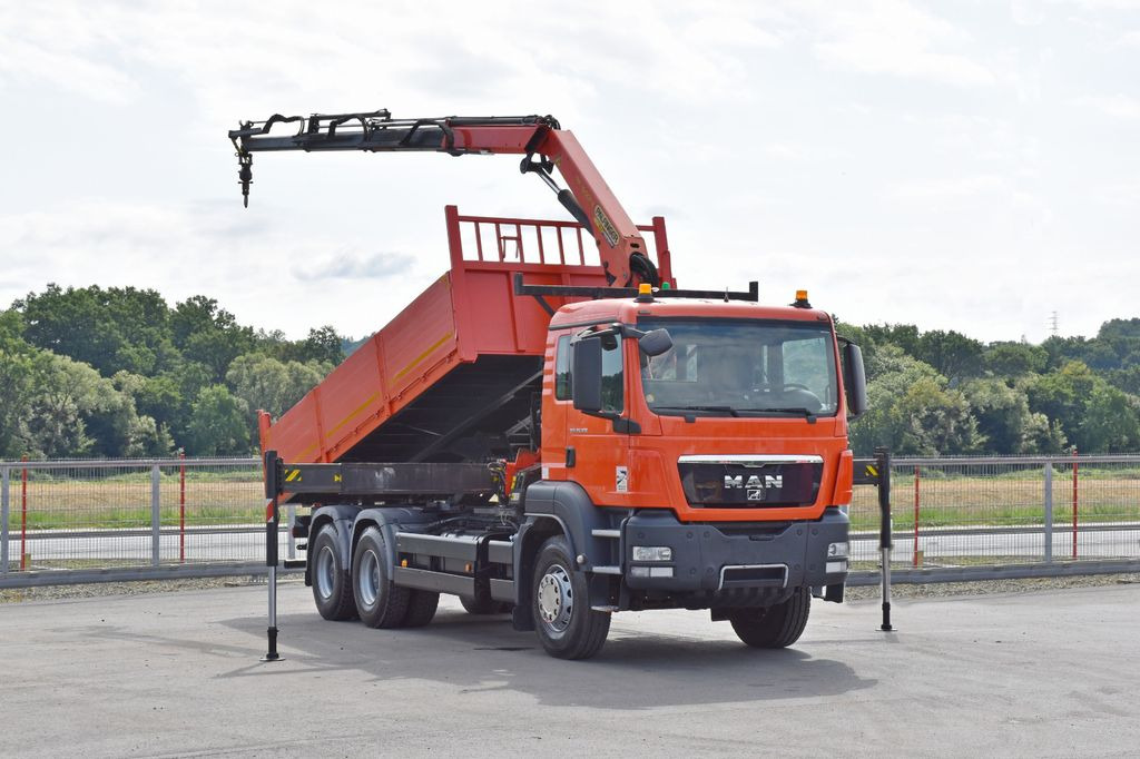 MAN TGS 26.360 Kipper 6,10m* PK 16001 - KB/FUNK* 6x4 - Camion grue, Camion benne: photos 2 MAN TGS 26.360 Kipper 6,10m* PK 16001 - KB/FUNK* 6x4 - Camion grue, Camion benne: photos 2