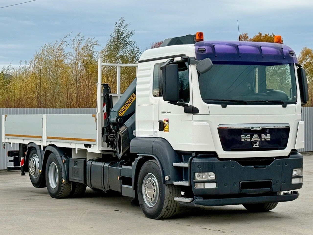 MAN TGS 26.440 * PRITSCHE 6,15 m + PK 29002 * TOP - Camion grue: photos 2 MAN TGS 26.440 * PRITSCHE 6,15 m + PK 29002 * TOP - Camion grue: photos 2