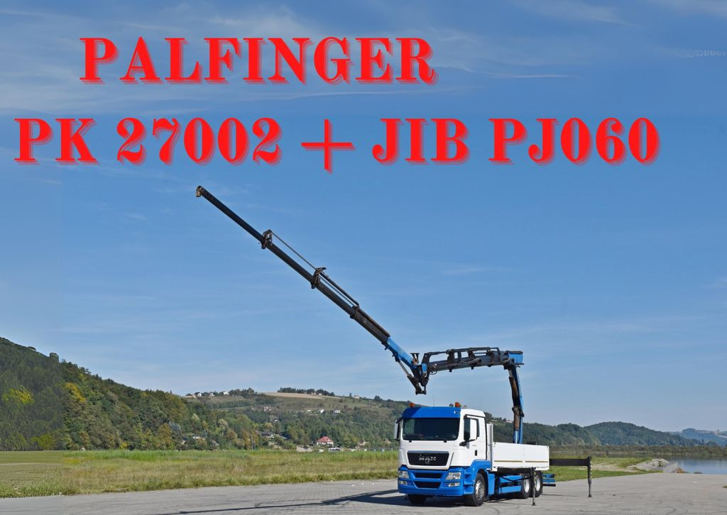 MAN TGS 26.480 * PK 27002 + JIB PJ060 + FUNK / 6x4 MAN TGS 26.480 * PK 27002 + JIB PJ060 + FUNK / 6x4 - Camion grue: photos 1 MAN TGS 26.480 * PK 27002 + JIB PJ060 + FUNK / 6x4 MAN TGS 26.480 * PK 27002 + JIB PJ060 + FUNK / 6x4 - Camion grue: photos 1