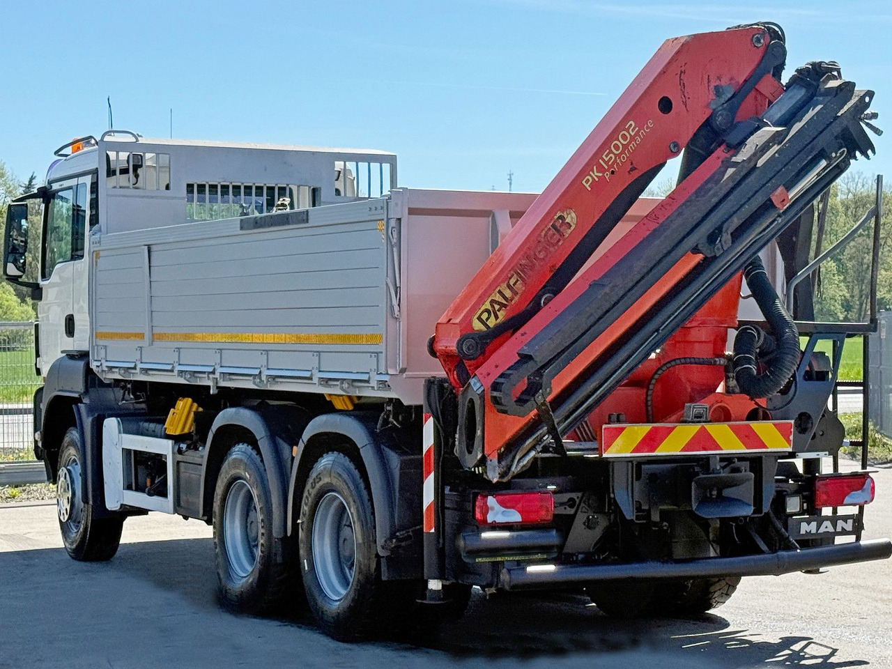 Camion benne, Camion grue MAN TGS 33.360*KIPPER 4,95 m *PK 15002 * 6x4: photos 7
