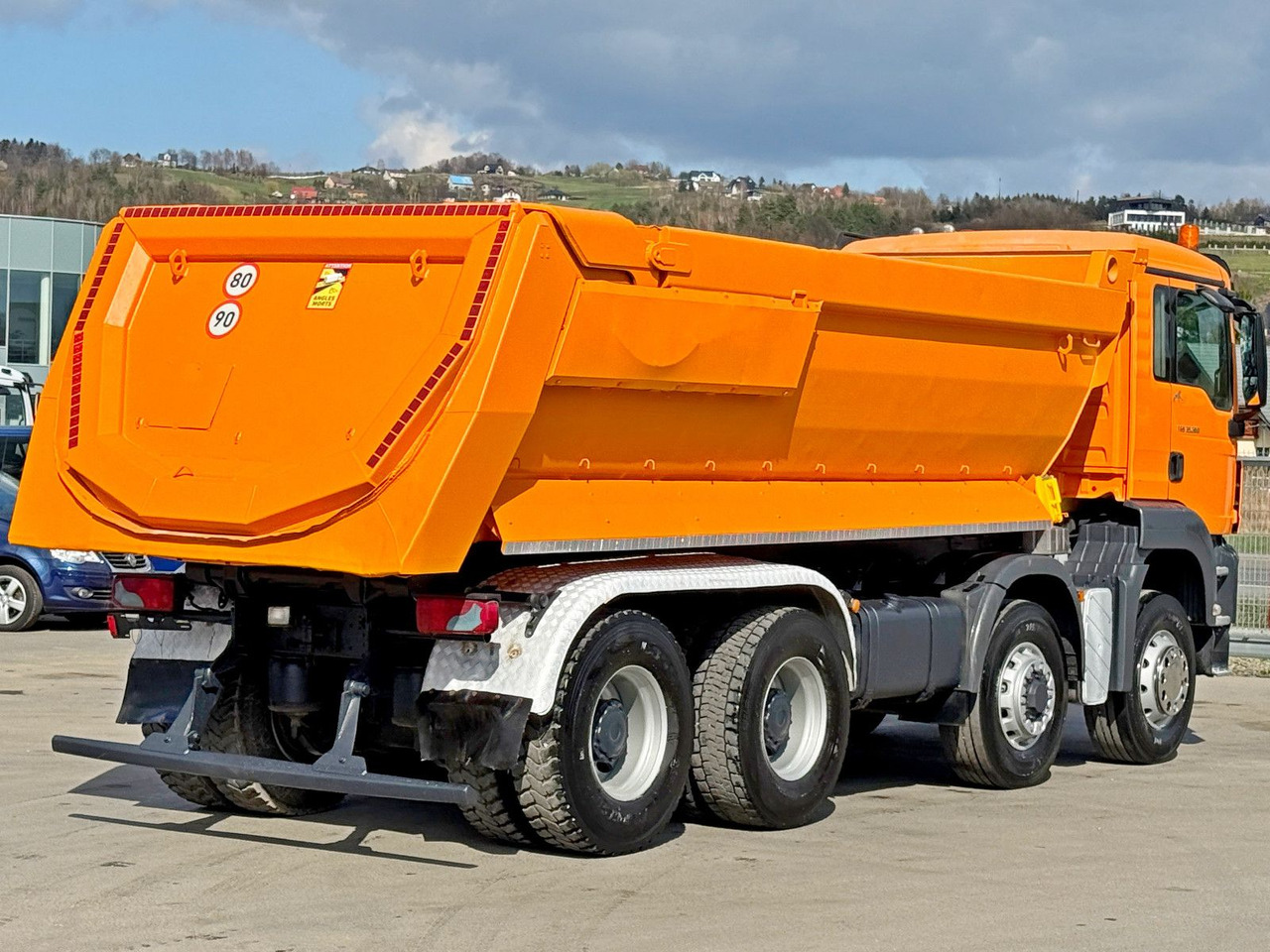 MAN TGS 35.360 KIPPER * 8x6 * TOPZUSTAND - Camion benne: photos 5 MAN TGS 35.360 KIPPER * 8x6 * TOPZUSTAND - Camion benne: photos 5