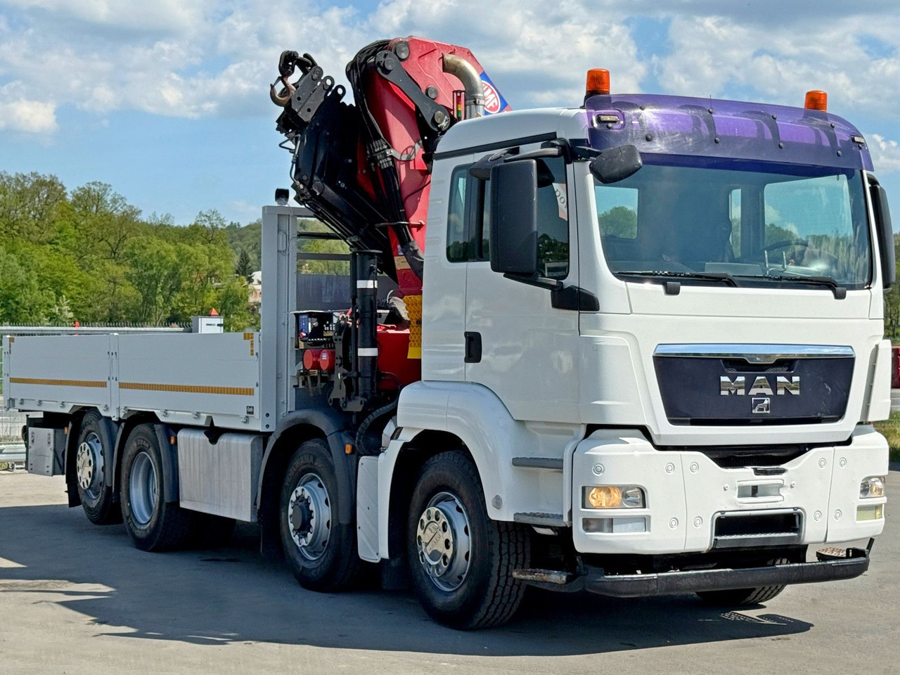 MAN TGS 35.440* KIPPER 6,00m * HMF 4220 K6/FUNK* 8x4 - Camion grue: photos 3 MAN TGS 35.440* KIPPER 6,00m * HMF 4220 K6/FUNK* 8x4 - Camion grue: photos 3