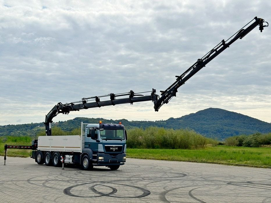 MAN TGS 35.480*HIAB 377 E-5 HIPRO+JIB 70X-3FUNK /8x4 - Camion grue: photos 2 MAN TGS 35.480*HIAB 377 E-5 HIPRO+JIB 70X-3FUNK /8x4 - Camion grue: photos 2