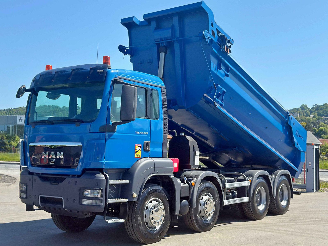 MAN TGS 41.440 * KIPPER * 8x4 * TOPZUSTAND - Camion benne, Camion grue: photos 3 MAN TGS 41.440 * KIPPER * 8x4 * TOPZUSTAND - Camion benne, Camion grue: photos 3