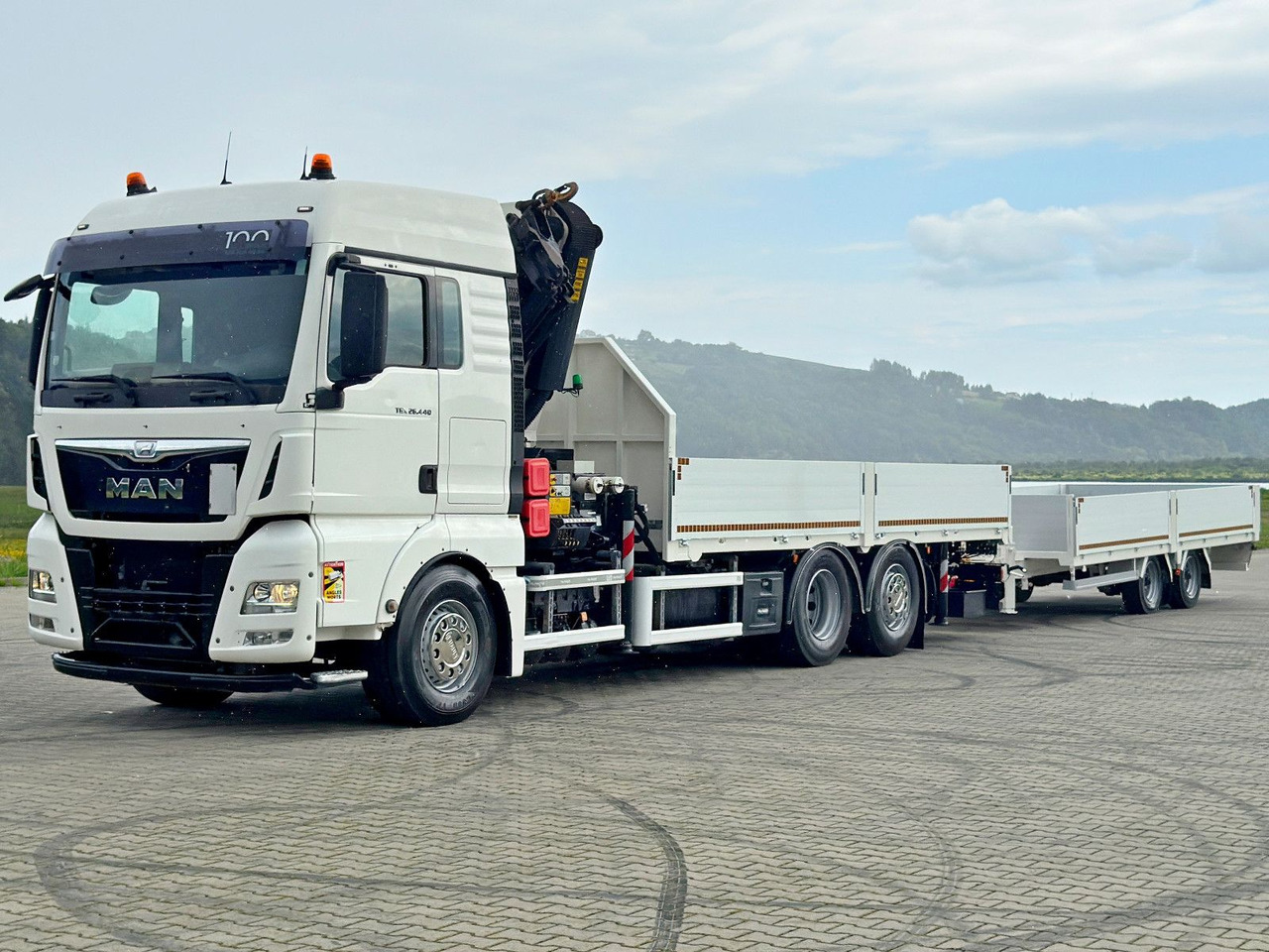 MAN TGX 26.440 * PK 41002-EH E + FUNK + Anhänger*TOP - Camion grue: photos 3 MAN TGX 26.440 * PK 41002-EH E + FUNK + Anhänger*TOP - Camion grue: photos 3