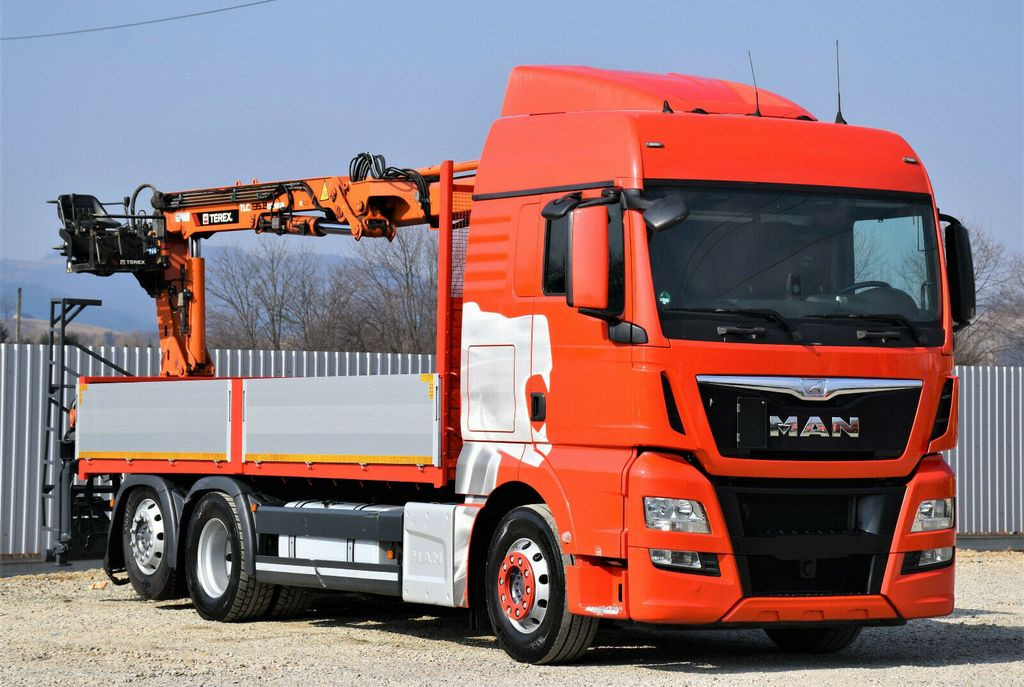 MAN TGX 26.440 Pritsche 6,60 m*TEREX 135.2-A11 - Camion grue: photos 3 MAN TGX 26.440 Pritsche 6,60 m*TEREX 135.2-A11 - Camion grue: photos 3