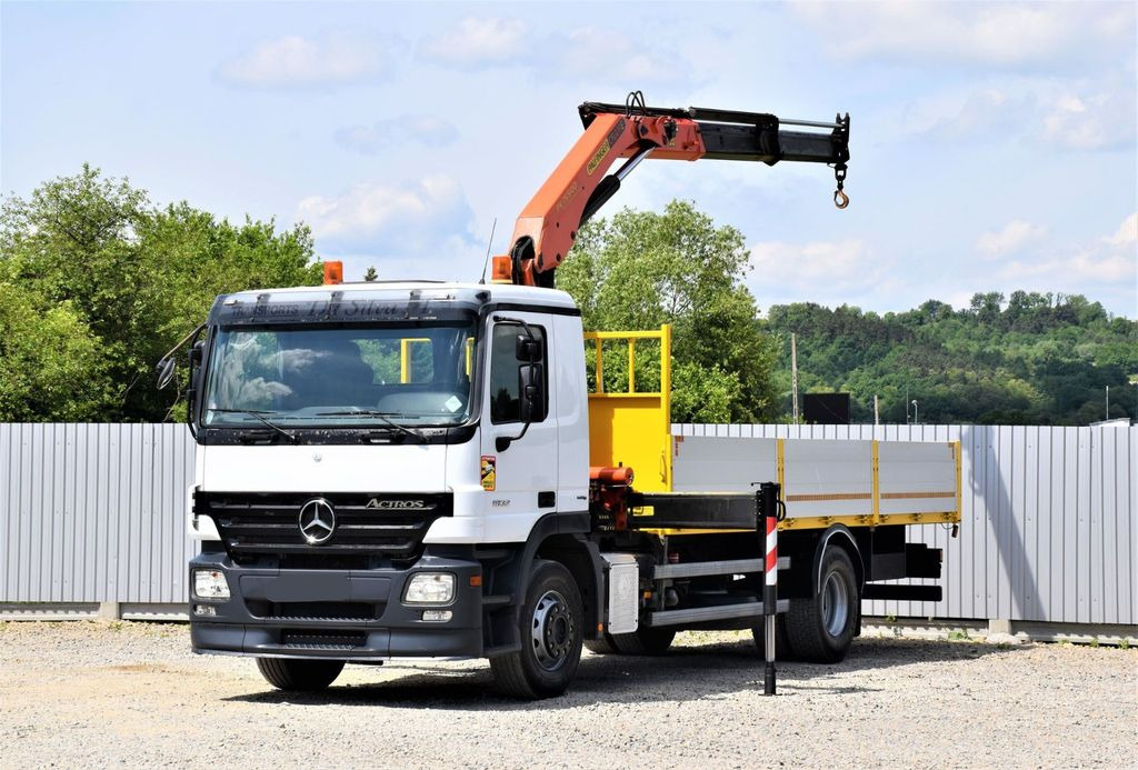 Mercedes-Benz ACTROS 1832 PRITSCHE 6,70m * PK 15500*TOPZUSTAND Mercedes-Benz ACTROS 1832 PRITSCHE 6,70m * PK 15500*TOPZUSTAND - Camion grue: photos 2 Mercedes-Benz ACTROS 1832 PRITSCHE 6,70m * PK 15500*TOPZUSTAND Mercedes-Benz ACTROS 1832 PRITSCHE 6,70m * PK 15500*TOPZUSTAND - Camion grue: photos 2