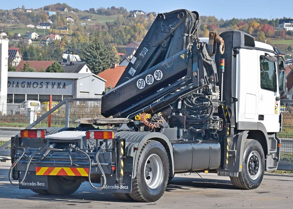 Camion grue, Tracteur routier Mercedes-Benz ACTROS 1844 * Sattelzugmaschine *HIAB 330-5/FUNK: photos 6