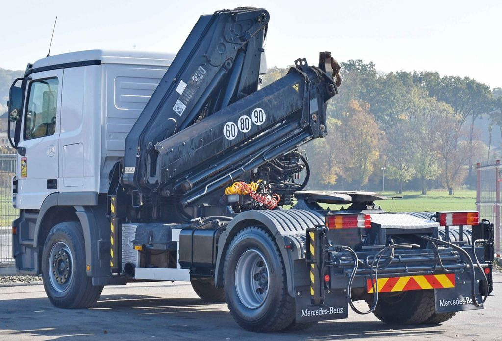 Camion grue, Tracteur routier Mercedes-Benz ACTROS 1844 * Sattelzugmaschine *HIAB 330-5/FUNK: photos 7