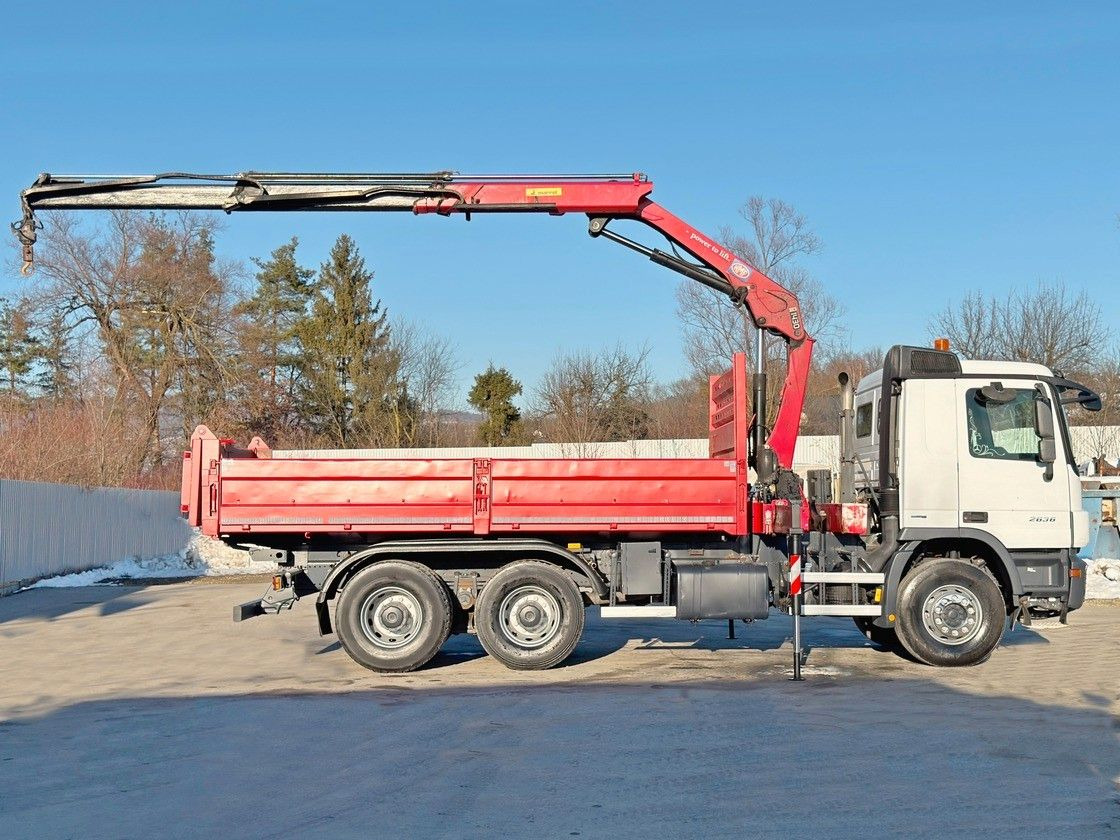 Mercedes-Benz ACTROS 2636* KIPPER 5,25 + BORDMATIC / 6x4 - Camion benne: photos 4 Mercedes-Benz ACTROS 2636* KIPPER 5,25 + BORDMATIC / 6x4 - Camion benne: photos 4