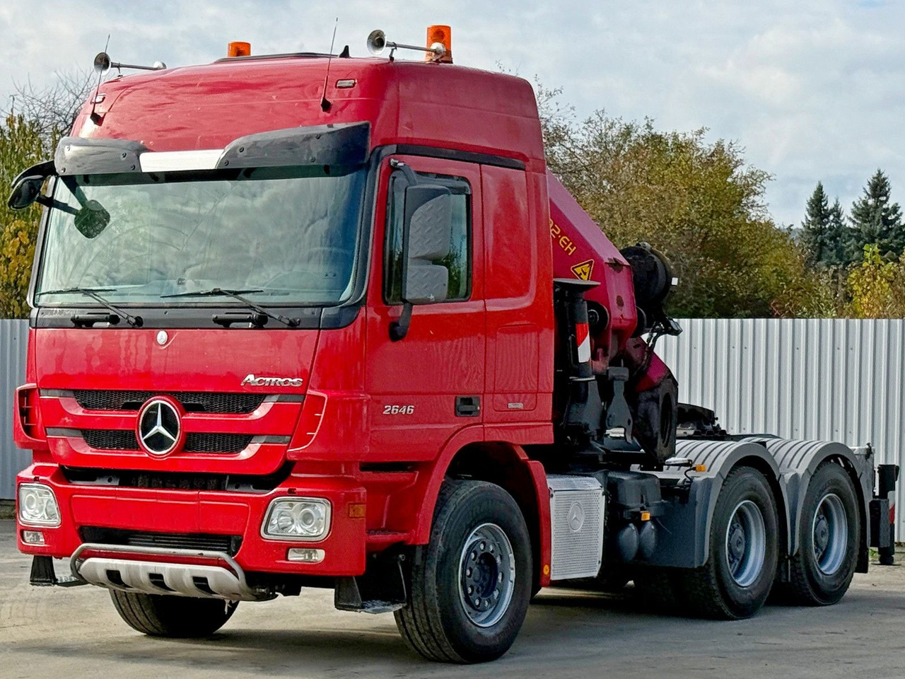 Mercedes-Benz ACTROS 2646 * PK 40002 - EH G + FUNK / 6x4 * TOP - Camion grue: photos 4 Mercedes-Benz ACTROS 2646 * PK 40002 - EH G + FUNK / 6x4 * TOP - Camion grue: photos 4