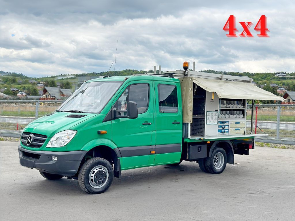 Mercedes-Benz Sprinter 516 CDI* Doppel Kabine! 4x4 *TOPZUSTAND - Utilitaire benne: photos 1 Mercedes-Benz Sprinter 516 CDI* Doppel Kabine! 4x4 *TOPZUSTAND - Utilitaire benne: photos 1