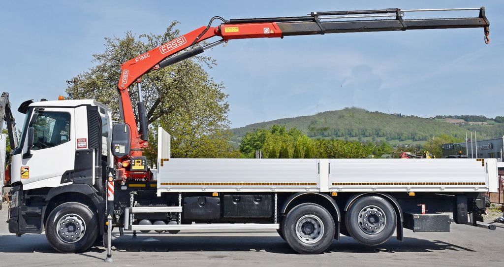 Renault C 380 * PRITSCHE 7,05 m* FASSI F 135C + FUNK - Camion grue: photos 5 Renault C 380 * PRITSCHE 7,05 m* FASSI F 135C + FUNK - Camion grue: photos 5