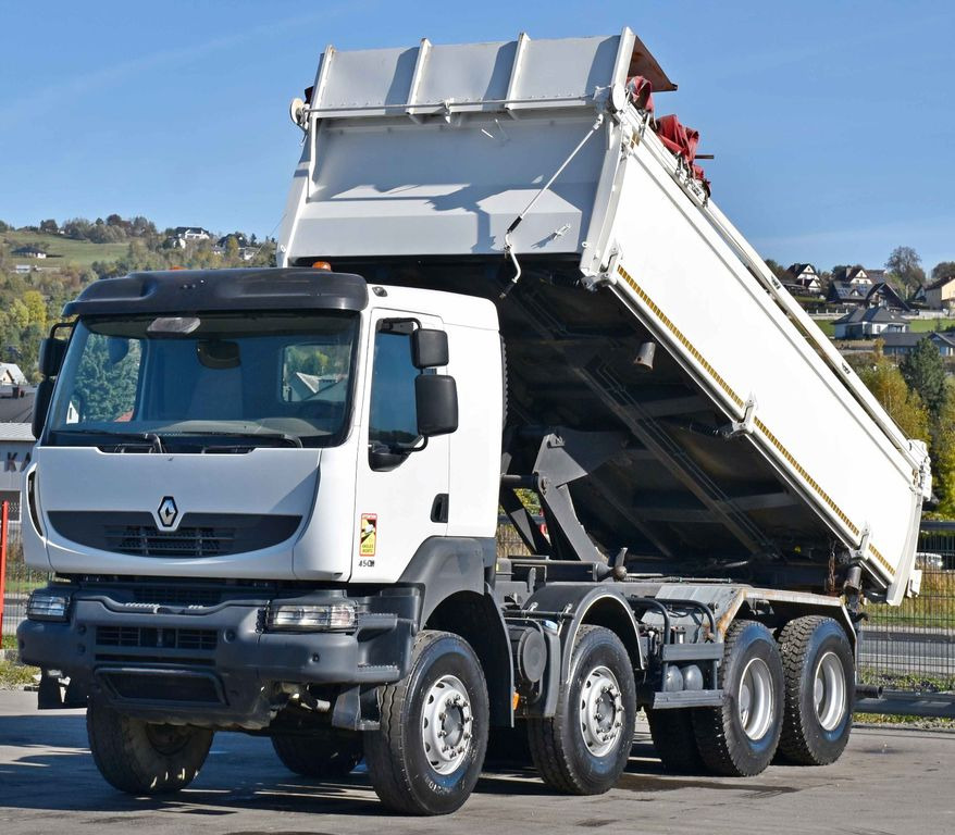 Renault KERAX 450 DXI* KIPPER 5,90m + BORDMATIC/ 8x4 Renault KERAX 450 DXI* KIPPER 5,90m + BORDMATIC/ 8x4 - Camion benne: photos 4 Renault KERAX 450 DXI* KIPPER 5,90m + BORDMATIC/ 8x4 Renault KERAX 450 DXI* KIPPER 5,90m + BORDMATIC/ 8x4 - Camion benne: photos 4