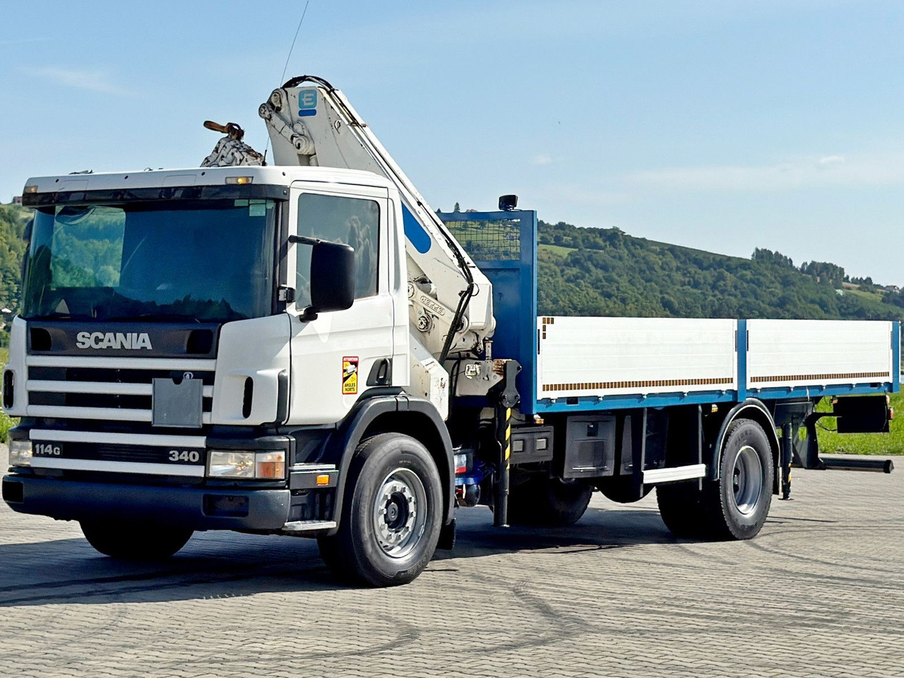 Scania 114 G 340 * PRITSCHE 7,00m * EFFER 210 3S + FUNK - Camion grue: photos 3 Scania 114 G 340 * PRITSCHE 7,00m * EFFER 210 3S + FUNK - Camion grue: photos 3