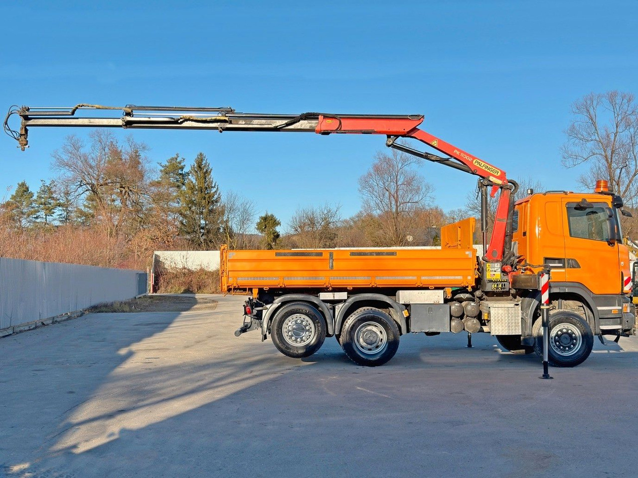 Scania G 360 * KIPPER 4,60m * PALFINGER PK 11002/ 6x4 - Camion grue: photos 5 Scania G 360 * KIPPER 4,60m * PALFINGER PK 11002/ 6x4 - Camion grue: photos 5