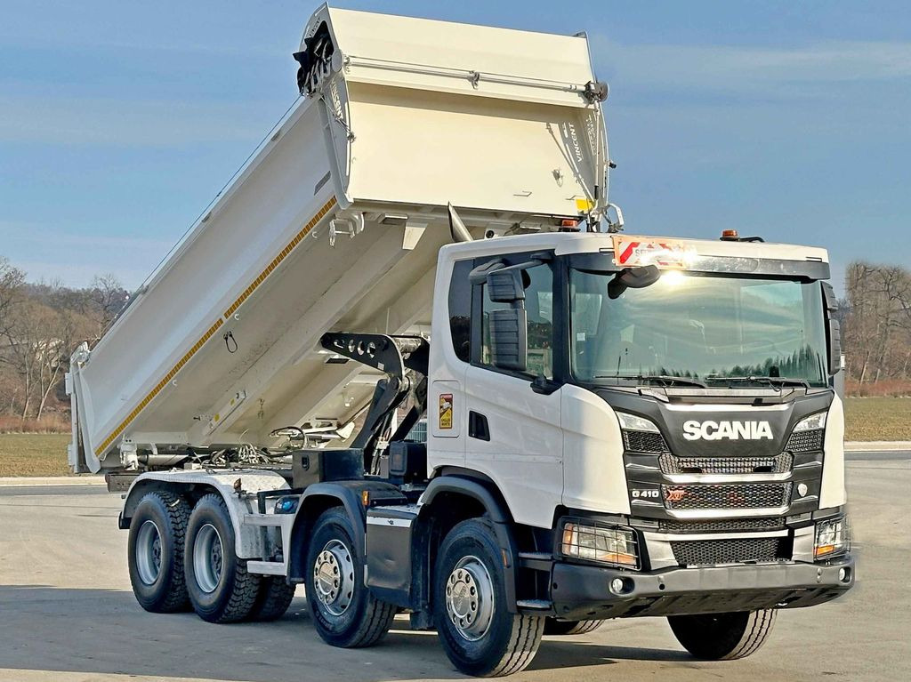 Scania G 410 * Kipper + BORDMATIC* TOPZUSTAND / 8x4 Scania G 410 * Kipper + BORDMATIC* TOPZUSTAND / 8x4 - Camion benne: photos 4 Scania G 410 * Kipper + BORDMATIC* TOPZUSTAND / 8x4 Scania G 410 * Kipper + BORDMATIC* TOPZUSTAND / 8x4 - Camion benne: photos 4
