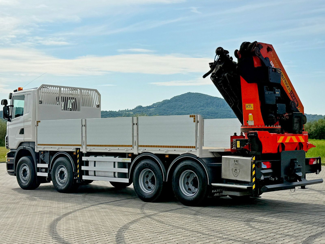 Camion grue Scania R 420 PRITSCHE 6,47 m * PK 44002/FUNK * 8x4 /TOP: photos 7