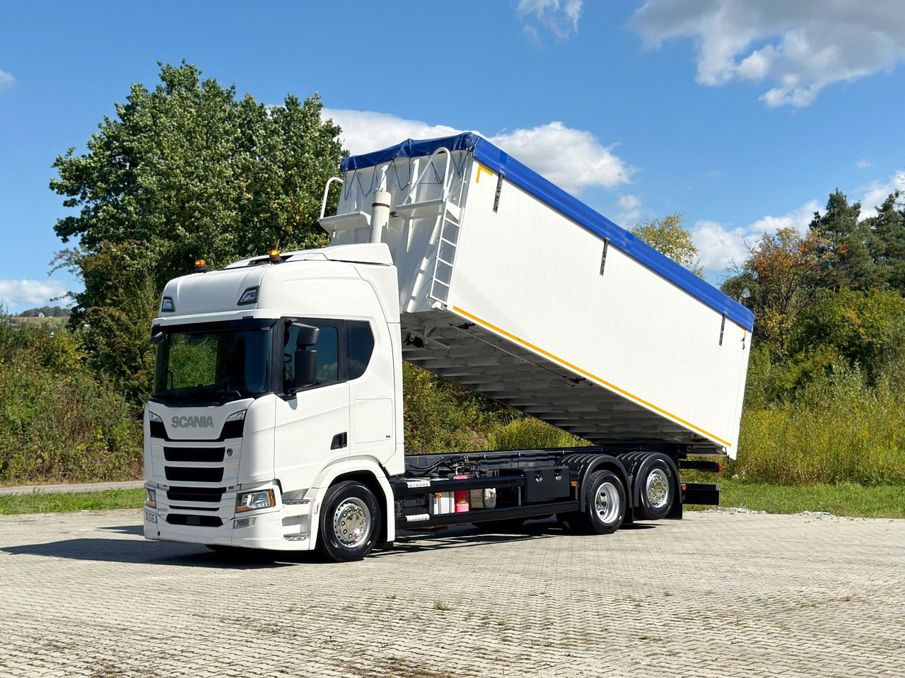 Scania R 500 * Kipper 7,10 m * TOPZUSTAND - Camion benne: photos 1 Scania R 500 * Kipper 7,10 m * TOPZUSTAND - Camion benne: photos 1