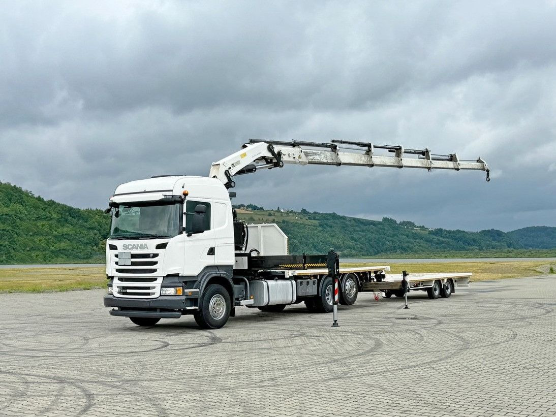 Scania R440 * HIAB 422 E-6 HIPRO + FUNK + Anhänger! 6x4 - Camion grue: photos 2 Scania R440 * HIAB 422 E-6 HIPRO + FUNK + Anhänger! 6x4 - Camion grue: photos 2