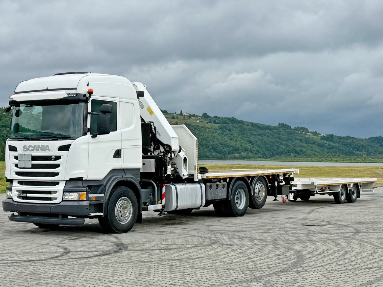 Scania R440 * HIAB 422 E-6 HIPRO + FUNK + Anhänger! 6x4 - Camion grue: photos 4 Scania R440 * HIAB 422 E-6 HIPRO + FUNK + Anhänger! 6x4 - Camion grue: photos 4