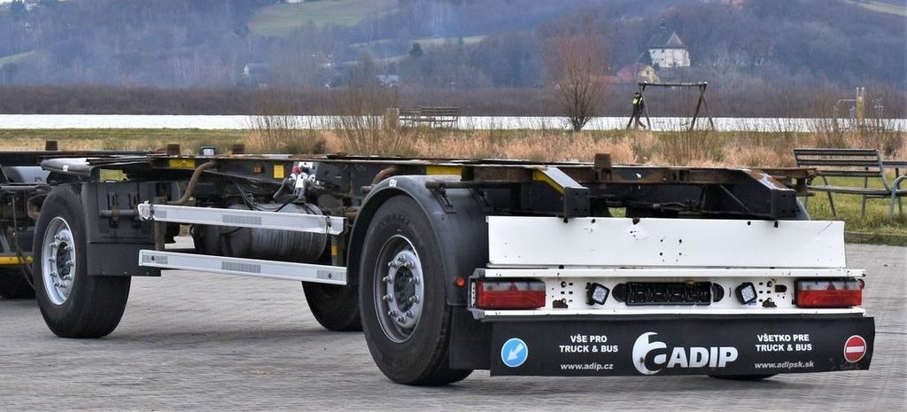 Remorque châssis Schmitz Cargobull Anhänger 6,90m * TOPZUSTAND !: photos 6