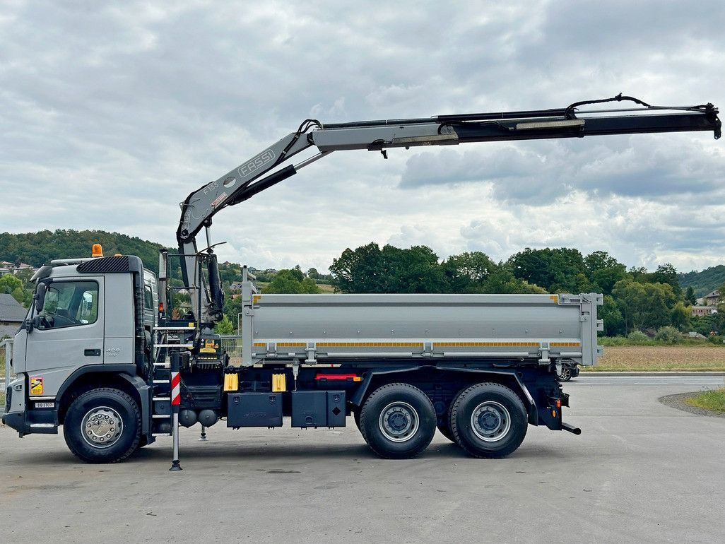 Camion grue Volvo FMX 420 Kipper 5,10m *FASSI F155A.0.22+FUNK/6x4: photos 6