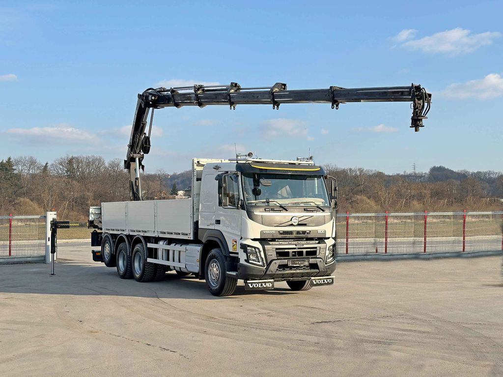 Volvo FMX 460 HIAB X - HIPRO 302 EP - 5 + FUNK/ 8x4 - Camion grue, Camion plateau: photos 2 Volvo FMX 460 HIAB X - HIPRO 302 EP - 5 + FUNK/ 8x4 - Camion grue, Camion plateau: photos 2