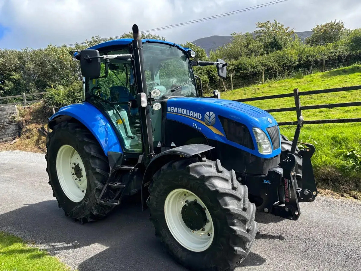 2016 Newholland T5 105 - Tracteur agricole: photos 2 2016 Newholland T5 105 - Tracteur agricole: photos 2