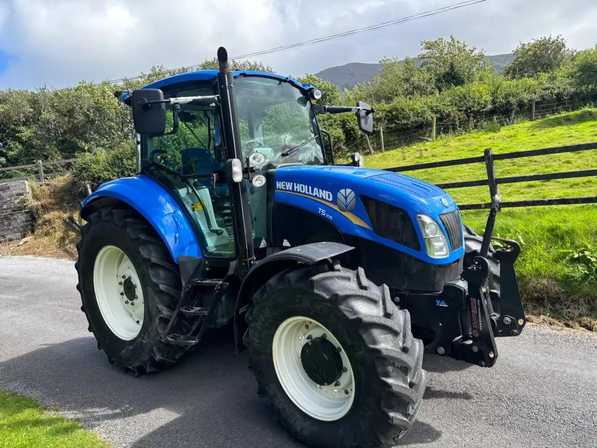2016 Newholland T5 105 - Tracteur agricole: photos 3 2016 Newholland T5 105 - Tracteur agricole: photos 3