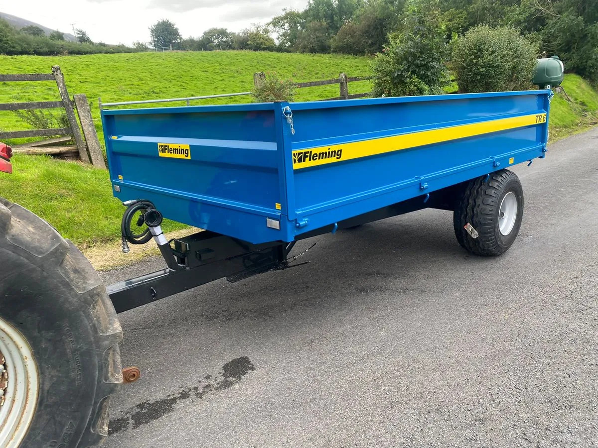 New Fleming 12X7 Tipping Trailer - Remorque benne: photos 1 New Fleming 12X7 Tipping Trailer - Remorque benne: photos 1