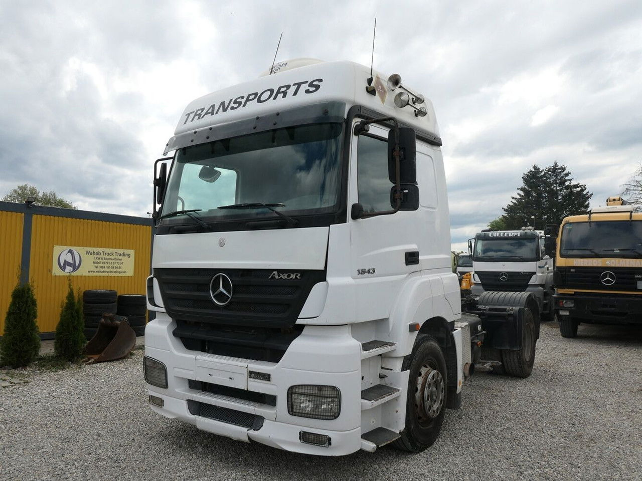 Mercedes-Benz Axor 1843 - Tracteur routier: photos 3 Mercedes-Benz Axor 1843 - Tracteur routier: photos 3