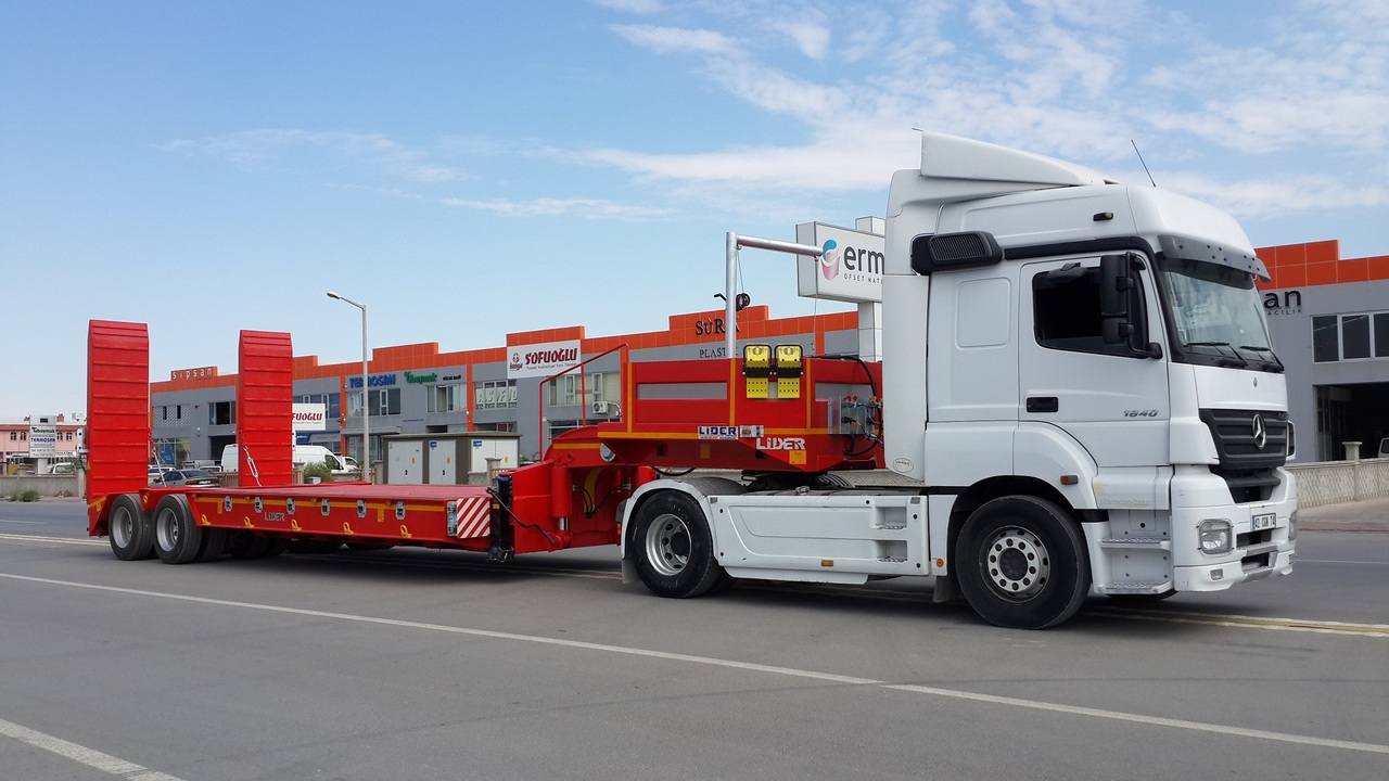 Semi-remorque surbaissé pour transport de équipements lourds neuf LIDER 2025 MODEL NEW LOWBOY TRAILER FROM MANUFACTURER: photos 9 Semi-remorque surbaissé pour transport de équipements lourds neuf LIDER 2025 MODEL NEW LOWBOY TRAILER FROM MANUFACTURER: photos 9