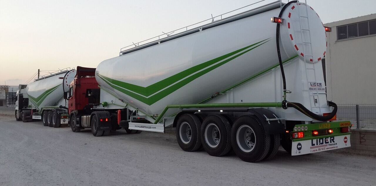 Semi-remorque citerne pour transport de ciment neuf LIDER 2025 NEW 80 TONS CAPACITY FROM MANUFACTURER READY IN STOCK: photos 15