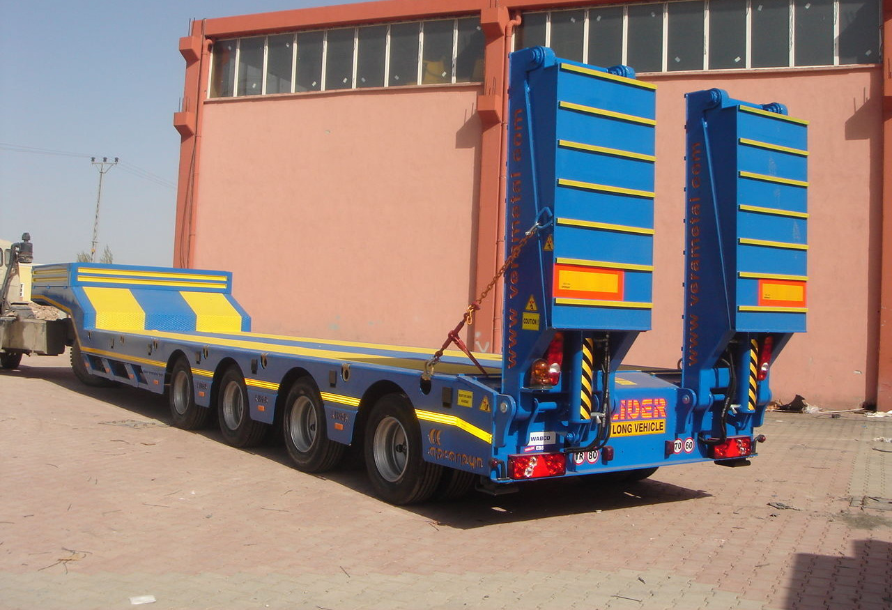 Semi-remorque surbaissé neuf LIDER 2025 NEW from manufacturer READY IN STOCK: photos 10