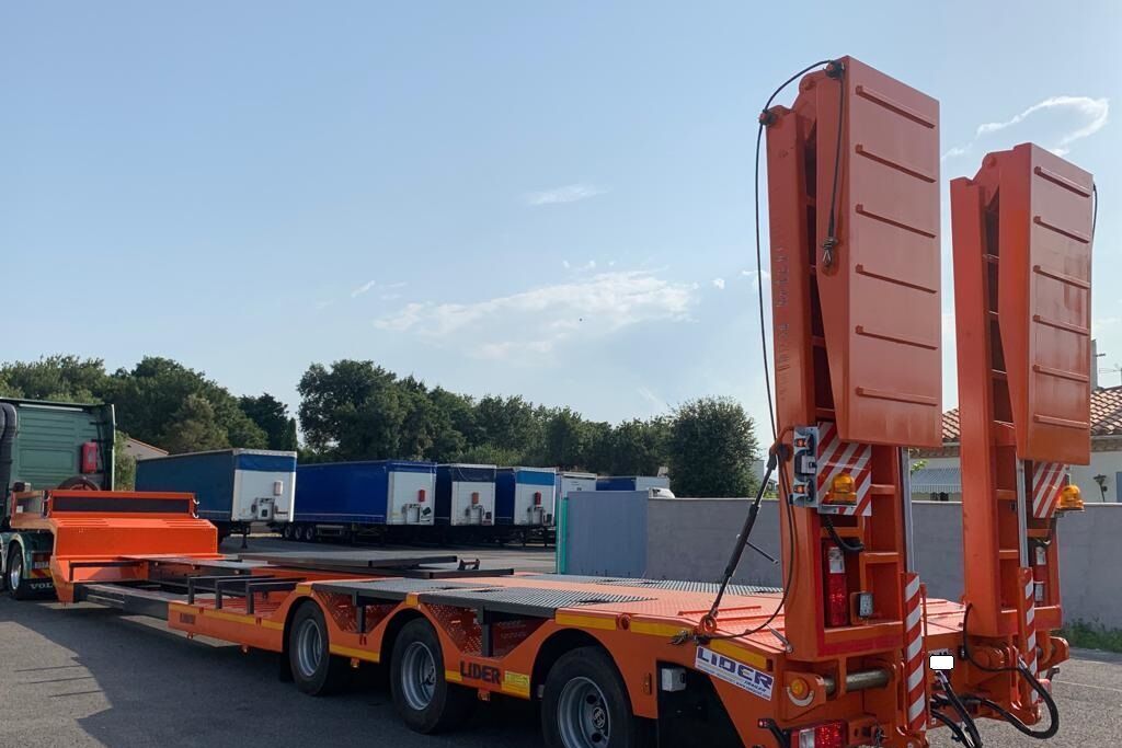 LIDER 2025 YEAR NEW LOWBED TRAILER FOR SALE (MANUFACTURER COMPANY) - Semi-remorque surbaissé: photos 4 LIDER 2025 YEAR NEW LOWBED TRAILER FOR SALE (MANUFACTURER COMPANY) - Semi-remorque surbaissé: photos 4