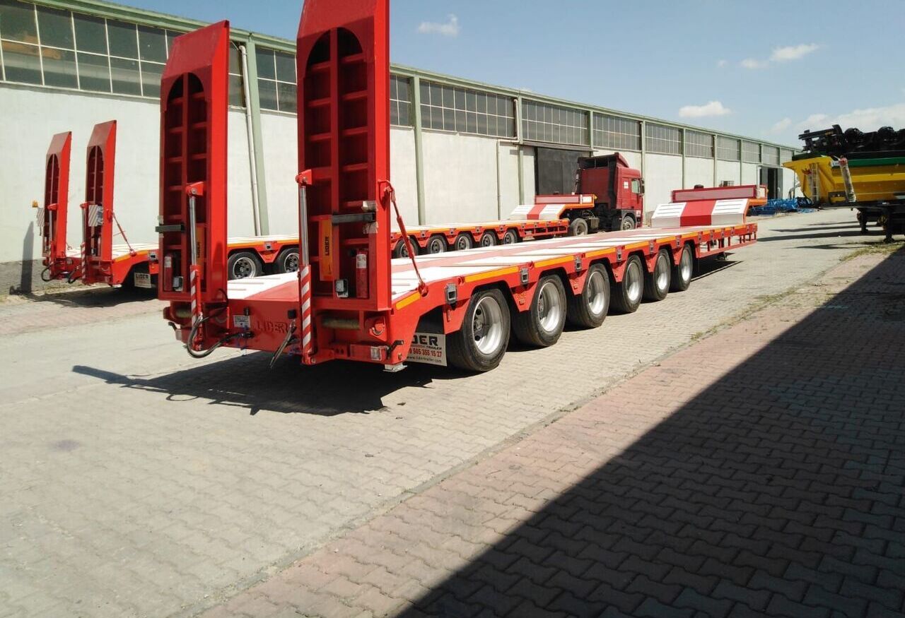 LIDER 2025 model 150 Tons capacity Lowbed semi trailer - Semi-remorque surbaissé: photos 5 LIDER 2025 model 150 Tons capacity Lowbed semi trailer - Semi-remorque surbaissé: photos 5