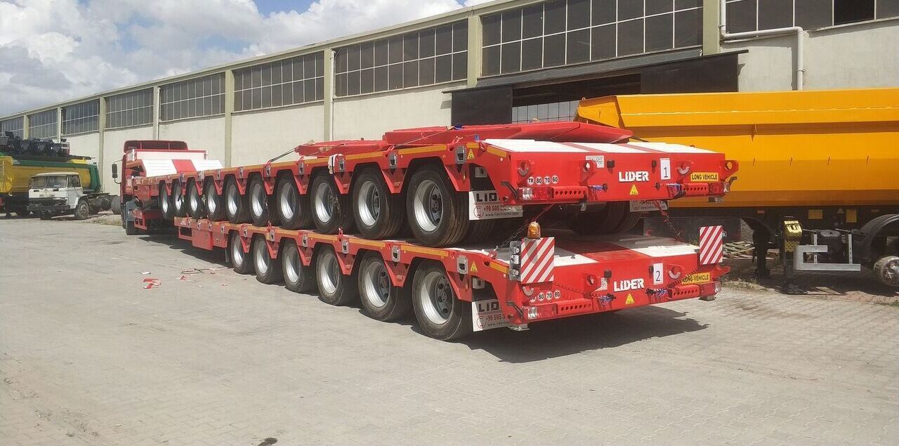 LIDER 2025 model 150 Tons capacity Lowbed semi trailer - Semi-remorque surbaissé: photos 1 LIDER 2025 model 150 Tons capacity Lowbed semi trailer - Semi-remorque surbaissé: photos 1